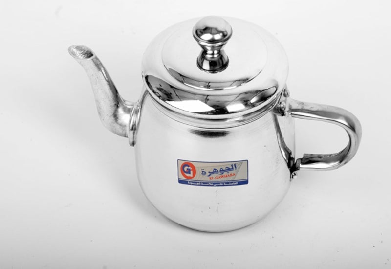 Super Teapot Stainless Handle Aluminium size 1 (0.5) Silver